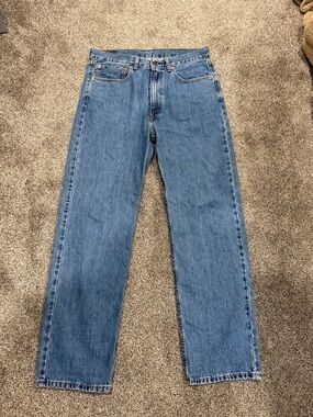 Loose Fit Straight Levis Jeans (34x34)